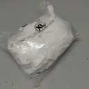 Dokotoo Womens 3/4 Sleeve Tops Pleated Business Casual Outifits V Neck Blouses Office Loose Shirts (X-Large, White)