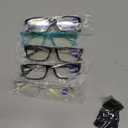 Gaoye Professional Reading Glasses for All Day - Computer Readers with Blue Light Protection - Value Pack, +2.5 