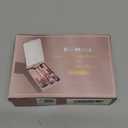 BS-MALL Makeup Brushes Foundation Powder Concealers Eye Shadows Makeup Set with LED light Mirror 14 Pcs Mini Makeup Brushes (APINK)