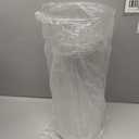 Liotww Extra Large Acrylic Cylinder Clear Vase for Floor, 20 in Tall Big Wide Mouth Plastic Unbreakable Hurricane Flower Vases of 3 for Home Decor (D 8", D 6", D 4.8" + 2 Holder)