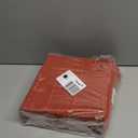 Terracotta Disposable Napkins with Built-in Flatware Pocket, Linen Feel Prefolded Dinner Napkins for Weddings, Parties, Thanksgiving, Evening Events, 100 Pack