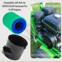 17 083 21 Air Filter & 17-096-79-S Air Filter Cleaner Cover & 17 083 15-S Pre Filter Compatible with Koh-ler CH440 14hp 429cc CH395 9.5hp 277cc 17 083 03-S 17 083 21-S 17 883 01-S1 17 083 32-S Engine