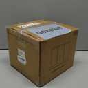 LivLab Mker 5-10 lbs Rice Dispenser - Rotating Cereal dispenser countertop for Pantry - Small Food Storage Containers with Lids, BPA-Free PET Grain Canister Sets 6 Grids, for Oats, Corn Flakes, flour