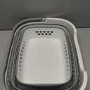 42L Medium Collapsible Plastic Laundry Basket with Handles, Foldable Laundry Basket Hamper, Pop Up Storage Container Organizer for Washing Storage (Gery, 17 Inch * 13 Inch * 15 Inch)