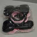 20 PCS Mouse Ears Headbands for Birthday Party Theme Park Costume Play Celebration for Boys and Girls (Black,Pink) 