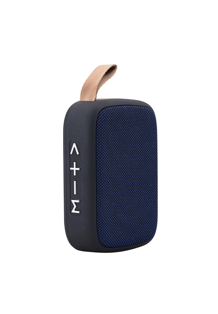 Acoustix Wireless Portable Speaker High Performance Driver With Full Range Sound Blue