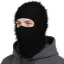 Distressed Balaclava Ski Mask Full Face Knitted Mask Balaclava Windproof Shiesty Ski Mask for Men Women for Cold Weather