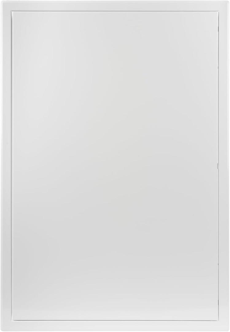 Repa Market 16 x 24 Inch Access Panel for Drywall/White Powder Coated Steel Wall Hole Cover/Door Panel/Cover Plates with Latch Service Hatch/HVAC Access Door for Plumbing, Electrical Use