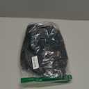 Women's Vintage Elegant Jumpsuit Long Sleeve Pleated High Waist Business Long Formal Jumpsuit Ankle Cuffs For A Party Club With Belt (Black, XL)