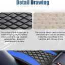 Car Center Console Cover, Universal Leather Waterproof Armrest Seat Box Cover Protector, Comfortable Car Decor Accessories Fit for Most Cars, Vehicles, SUVs -Blue