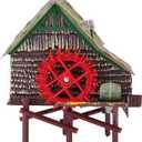 Waterwheel Windmill Aquarium, Rotatable Make Air Bubble Aquarium Windmill for Home for Fish Tank(Big waterwheel)