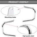 PSLER Engine Guard Highway Crash Bar for XVS650 Custom and Classic All Years for V-Star Dragstar 400 650 Classic 1998-2016 and for V-Star Dragstar 400 650 Custom 1997-2016