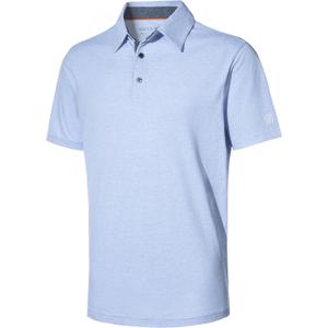 Men's Polo Shirts Short Sleeve Cotton Blend Moisture Wicking Dry Fit Performance Collared Golf Shirts for Men (XXXL)