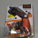 BLACK+DECKER Cordless Screwdriver with LED Light 4V MAX, Electric Screwdriver with 2 Pcs Bit Set
