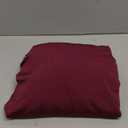 Table Covers for 6 Foot Tables, Burgundy Washable and Wrinkle Resistant Stretch Tablecloths Rectangle 6ft for Events, Wedding, Banquets, Parties (72" x 30" (Rectangular))