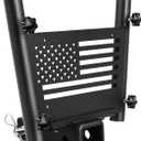 Hitch Flag Pole Holder, Dual Truck Flag Pole Mount Kit for Standard 2 Inch Receivers, Universal for SUV RV Truck Jeep Trailer Pickup Camper