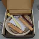 Superbaking Sourdough Starter Kit, 9" Round Banneton Bread Proofing Basket Set, Sourdough Bread Baking Supplies, Sourdough Tools with Silicone Bread Sling, Bread Making Tools, Baking Gifts