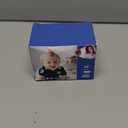 Window Camera 5MP 2K,2.4GHz & WiFi Indoor Cameras for Home Security,Window Security Camera with Mounting Sticker Al Color Night Vision,Person & Motion Detection (White) (Dark-black)