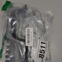 Longzon 5-in-1 Knife Sharpener [4 Stage] with a Pair of Cut-Resistant Glove,Original Premium Polish Blades, Best Kitchen Knife Sharpener Works for Fruit and Steel Knives, Scissors(Black+Silver)