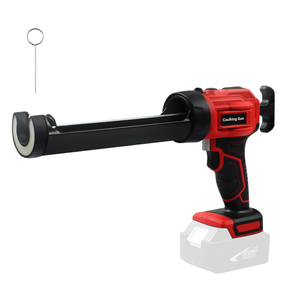 MaxEarn Cordless Caulking Gun Non Drip, Electric Caulk Adhesive Gun W/LED Light, 4 Adjustable Speeds Silicone Gun Tools for Filling, Sealing, 10oz/300ml sealant, for Maki-ta 18V Battery(Not Included)