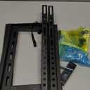 Mounting Dream TV Wall Mount for Most 37-75 Inch TVs, Universal Tilt TV Mount Fit 16", 18", 24" Stud with Loading Capacity 132lbs, Max Vesa 600 x 400mm, Low Profile Flat Wall Mount TV Bracket (Black)