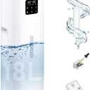 Humidifier Large Room, 2000 sq.ft Quiet Whole House Humidifier, 4.8Gal/18L Large Water Tank, 30%-95% Custom Humidity, Top Fill, 800ml/h Cool Mist, Extension Tube, Remote Control, Aroma Box