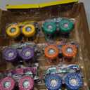 CheerfulToys Monster Truck Toys 6 Pack DIY Graffiti Metal Pull Back Car with Giant Wheels Party Favor Car Kids Toy for Boys Girls Ages 3 and Up