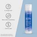 Joico Color Balance Blue Shampoo | For Lightened Brown Hair | Eliminate Brassy Orange Tones | Boost Color Vibrancy & Shine | Protect Against Harmful UV Radiation | With Rosehip Oil & Green Tea Extract