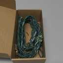 uxcell 6Pcs Curtain Tiebacks, 58cm/23 Braided Drapery Holdback Holder Decorative Rope Tie Back, Dark Green