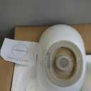 VEVOR Oval Vessel Sink with Bathroom Sink Drain, 23.3" x 14.2" Bathroom Vessel Sink Bowl Countertop, White Ceramic Bathroom Sinks Above Counter,Well-Packaged for Bathroom, Hotel, Toilet, RV