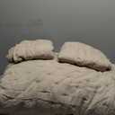 ROARINGWILD Cloud Oversized King Quilt Sets with Pillow Shams, Beige California Cal King Size Lightweight Soft Coverlet Bedspread, Tan Cream Thin Bedding Set, 3 Pieces, 118x106 inches