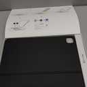 ESR iPad Pro 13 Inch Case with Keyboard (M5/M4, 2025/2024), iPad Pro 13 Keyboard Case with Easy-Set Magnetic Stand, Portrait/Raised Modes for iPad Pro 13, Removable, Rebound 360 Series, Black