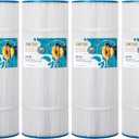 ZOTEE PCC80-PAK4 Replacement Pool Filter Cartridge for PCC80, C-7470,PLFPCC80, Darlly 70804,Clean and Clear Plus 320, Filbur FC-1976, 20"x7" Pool Filter, 4 Pack