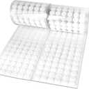 Self Adhesive Dots,600pcs(300 Pairs) 0.59" Diameter Strong Sticky Round Nylon Dots, Hook and Loop Dots with Adhesive,for Classroom, Office, Home