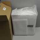 Uniclife Wall Mount Medicine Cabinet with Combination & Key Lock Locking First Aid Cabinet Lockable Medical Cabinet Large Capacity Medicine Organizer Secure Steel Wall Cabinet Metal Storage Box, White