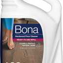 Bona Hardwood Floor Cleaner Refill - 128 fl oz - Unscented - Refill for Bona Spray Mops and Spray Bottles - Residue-Free Floor Cleaning Solution for Wood Floors