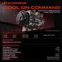 A-Premium Air Conditioner AC Compressor with Clutch Compatible with Toyota Camry 2.4L 2007-2009, RAV4 2.4L 2006-2008, with 6SEU16 Compressor, with 7-Groove Pulley