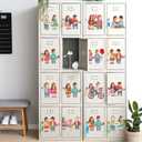 3 x 60pcs Valentine's Day Theme DIY Cutouts Couple Bulletin Board Decoration Set Couple Paper Cut-Outs Classroom Decor for Valentines Classroom DIY Photo Craft Party School Wall Door Supplies