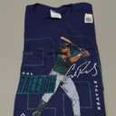 Raleigh | Seattle MLB Baseball Players | MLBCRA202M Comfort Colors Youth Heavyweight T-Shirt. Youth Medium