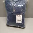 RYB Home Navy Blue Velvet Door Curtains - Room Darkening Curtains for Bedroom, Thermal Insulated Noble Elegant Decorative Window Drapes, Width 42 x Length 84 inch, 2 Panels