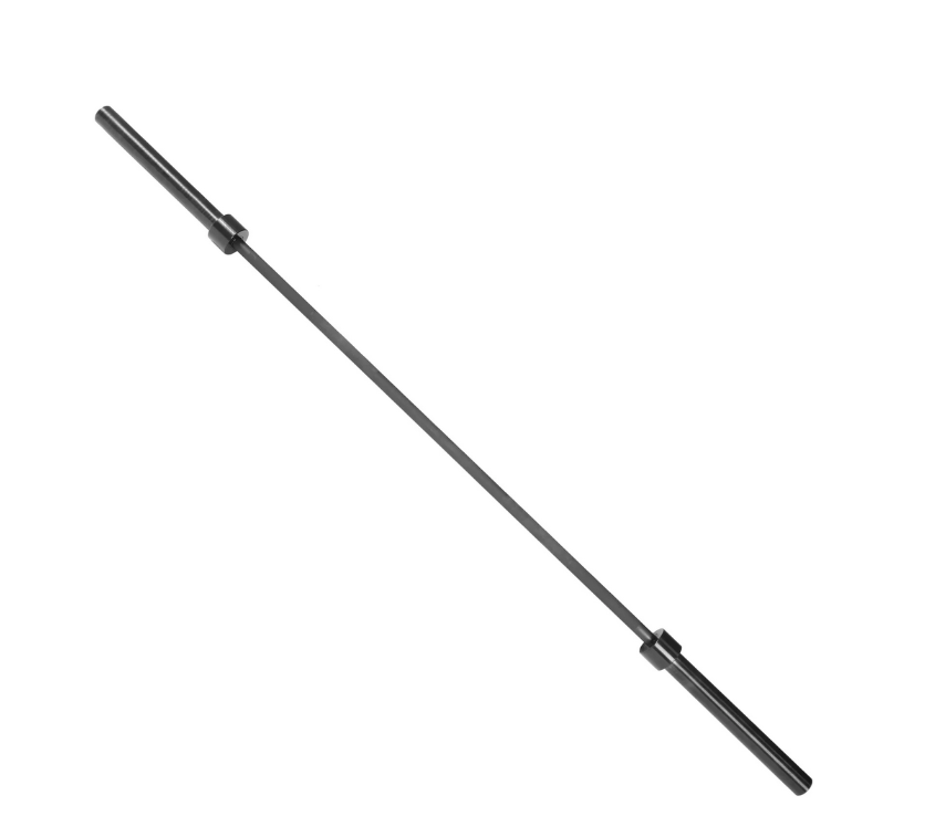 86 inches Olympic Barbell, Color: Chrome and Black