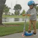 Razor Jr. Folding Kiddie Kick Scooter (Blue)(17.5 Inches)