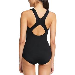 baleaf Women's Racerback Athletic One Piece Modest Bathing Suit,S
