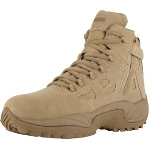 Reebok Men's Rb8694 Rapid Response Rb Composite Toe 6" Tactical Stealth Boot Sidezipper Desert Tan Military & Tactical Boots (12 Wide)