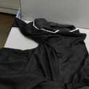 Aisbei Women's Sexy Square Neck Bodycon Mini Dress Long Sleeve Ruffle A Line Flowy Party Club Short Dress-Black L