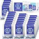 25 Pack - Instant Cold Packs - Instant Ice Packs for Injuries | Disposable Cold Compress Ice Pack for Pain Relief, Swelling, Inflammation, Sprains, Toothache - Cold Pack for Athletes