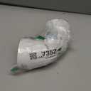 NDS PVC S&D 90° Long-Turn Elbow, 4-Inch, for Hub X Hub Solvent-Weld Connections, for use with 4-Inch Sewer and Drain Pipe, White