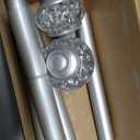 Curtain Rod 32 to 58 Inches (2.64.8ft), USFOOK 7/8 inch Telescoping Splicing Curtain rods for Windows 20 to 54 inches, Silver Decorative Drapery Rods for Home with Translucent Finials