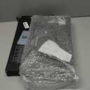 PHOENANCEE Square Floating Shelves,Wall Plants Holder,Bathroom Wall Decor,Framed Decorative Shelf Black,Modern Chic Set of 2 for Living Room Bedroom Home Office,Soild Wood,L+S