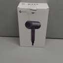 slopehill Professional Ionic Hair Dryer, Powerful 1800W Fast Drying Low Noise Blow Dryer with 2 Concentrator Nozzle 1 Diffuser Attachments for Home Salon Travel (Grey)